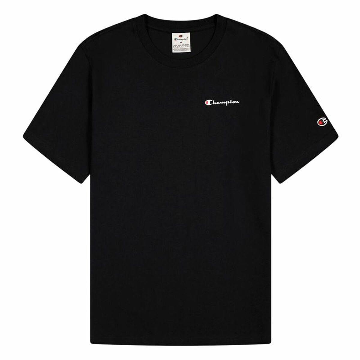 Champion Crewneck T-shirt til mænd - Sort, S