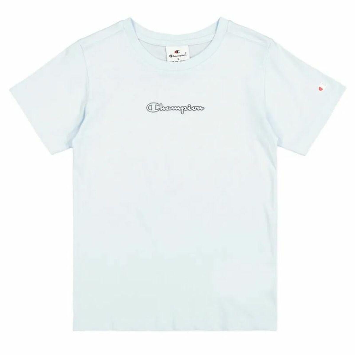 Champion børne T-shirt, kortærmet - blå (9-10 år)