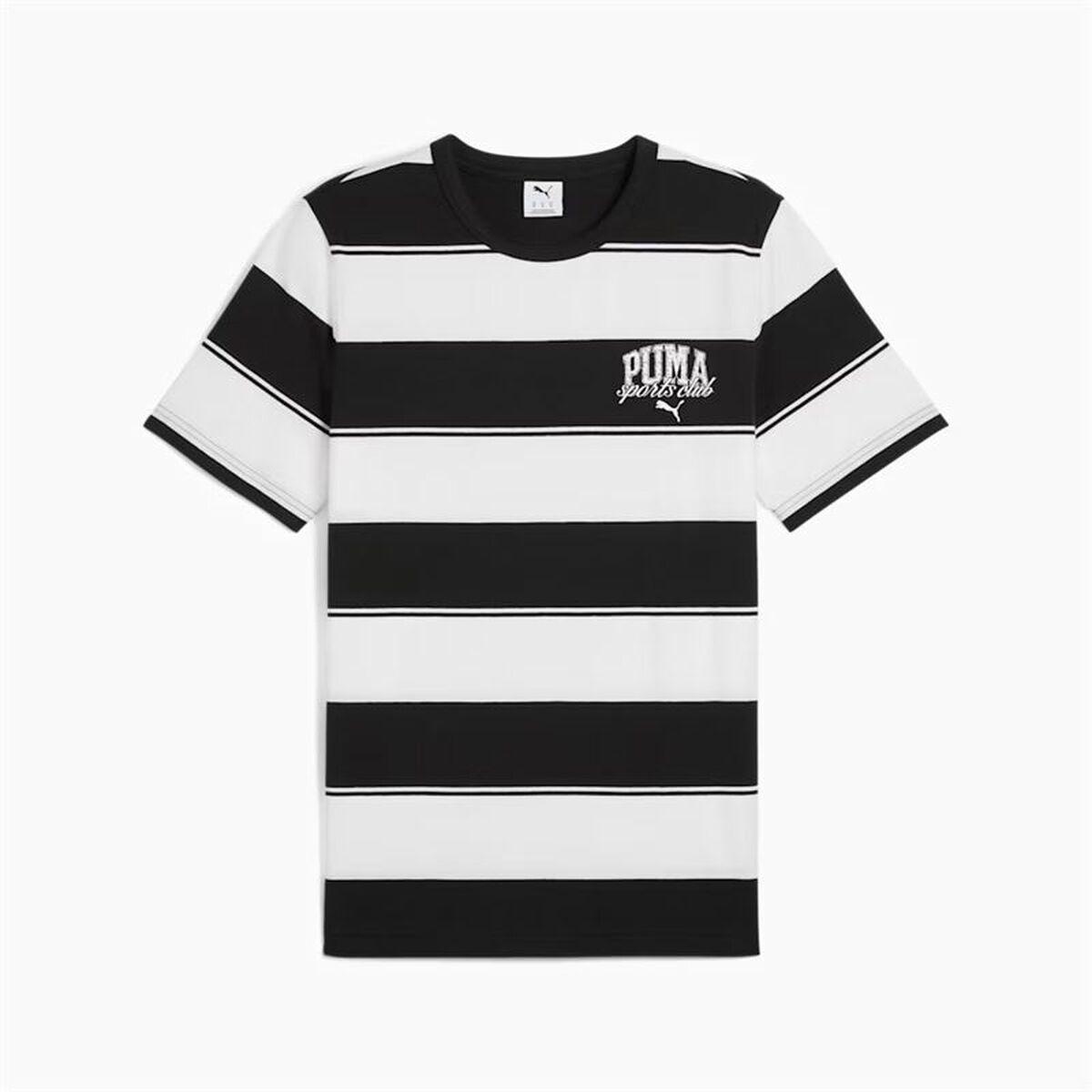 Puma Class Striped T-shirt til mænd, kortærmet - Sort, S