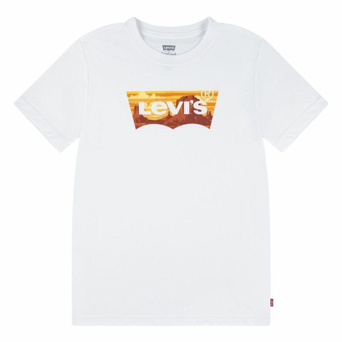 Levi's Lvb Golden Glow Batwing T-shirt til drenge, hvid, 8 år