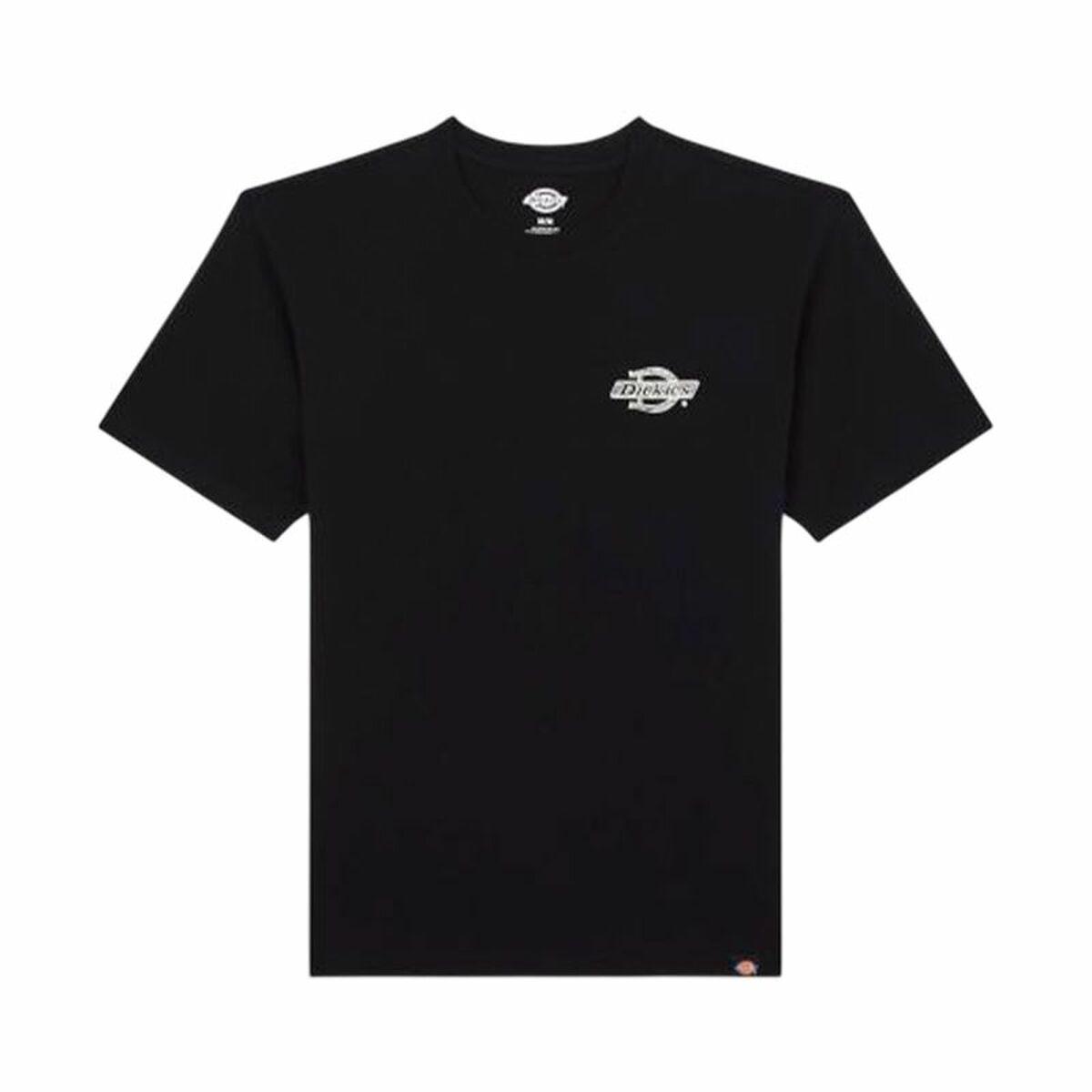 Dickies Wood Logo kortærmet T-shirt til mænd - Sort (M)