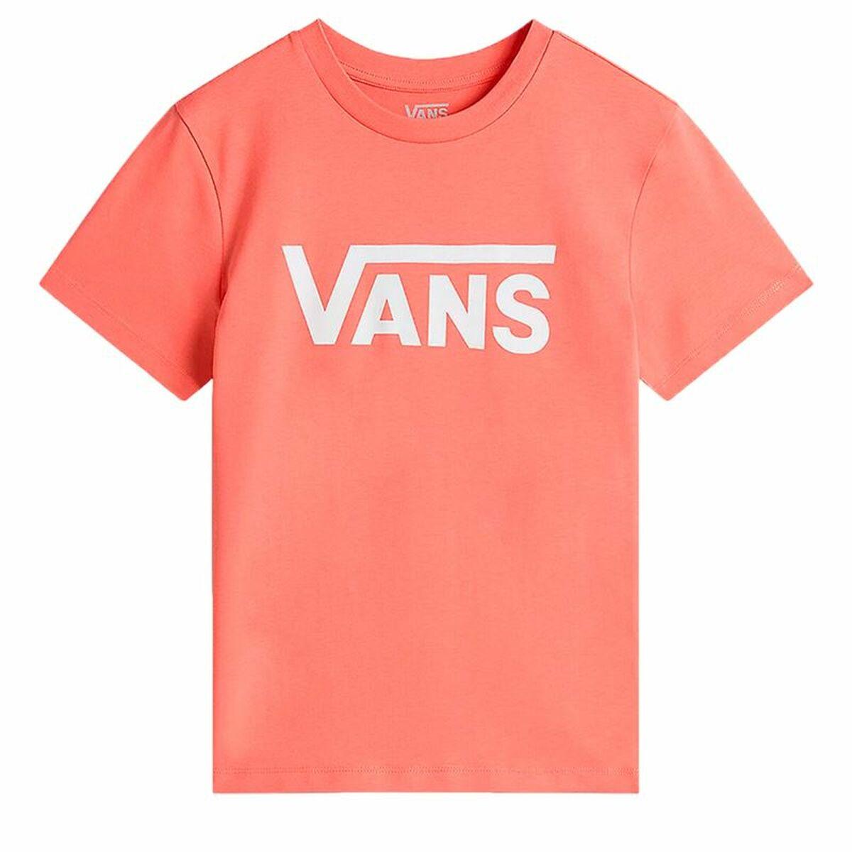 Vans Flying V kortærmet T-shirt dame - laksefarvet/Pink, str. S