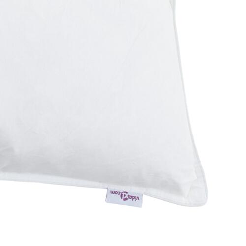 Hovedpude Hvid 40 x 60 cm 130gsm 100% bomuld