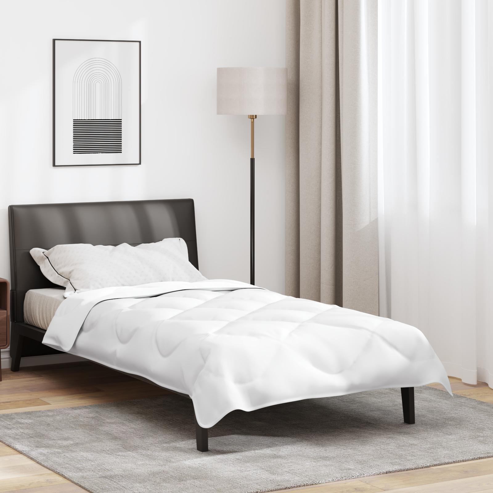 Quilts & Duvets Hvid 135 x 220 cm Microfiber