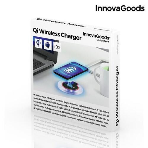 InnovaGoods Trådløs Oplader til Smartphones Qi