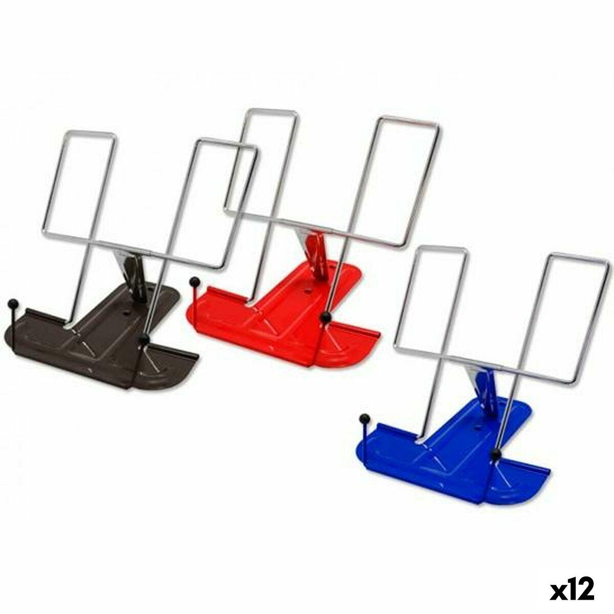 Bismark staffeli i metal - multifarve, 12 stk.