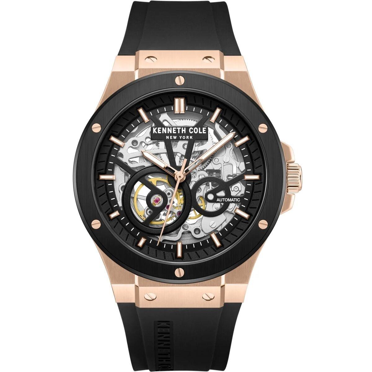 Herreur Kenneth Cole KCWGZ0080802 - automatisk skeletdesign