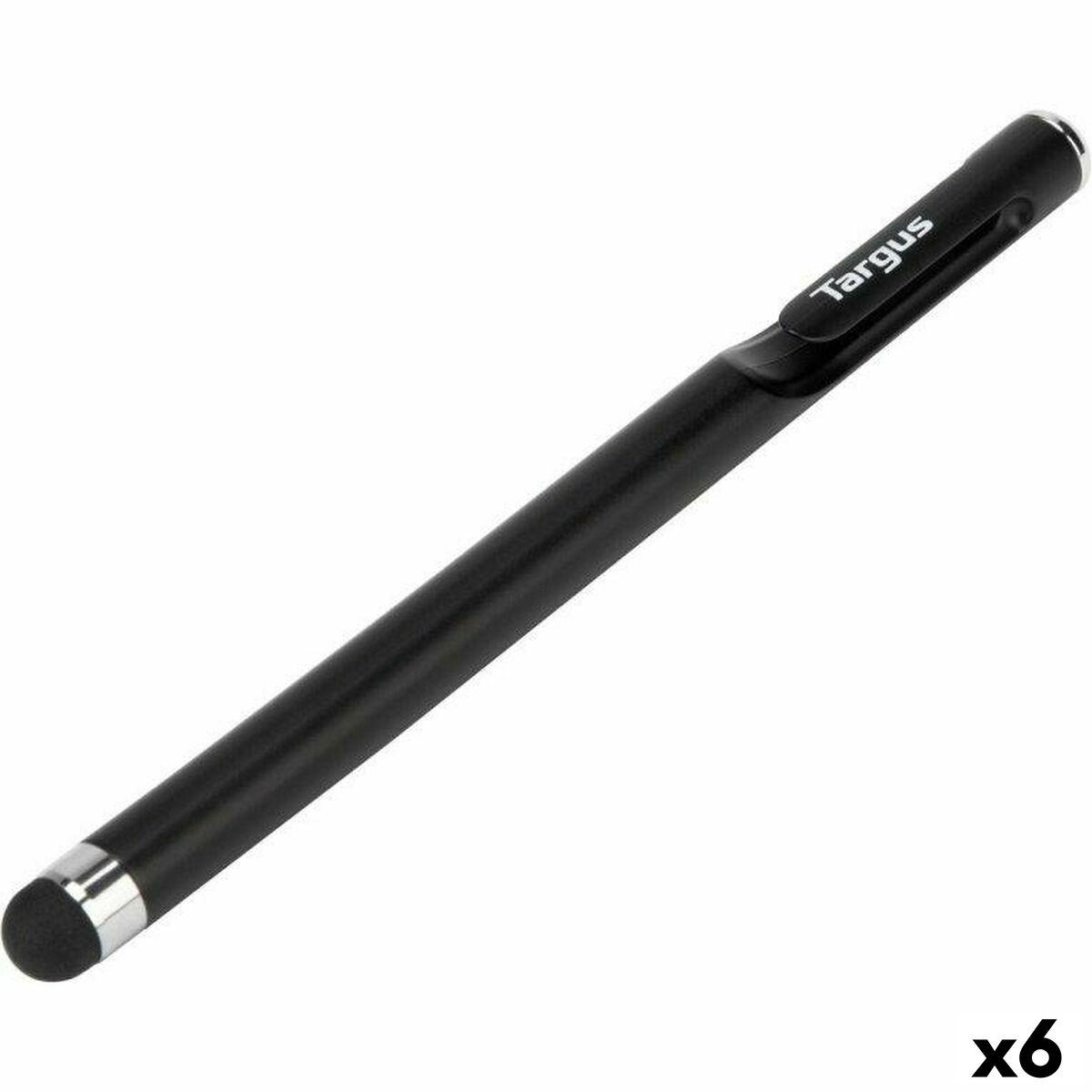 Targus Stylus - optisk pen, sort (pakke med 6)
