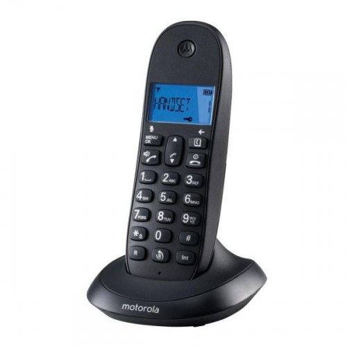 Motorola C1001 trådløs fastnettelefon - Sort