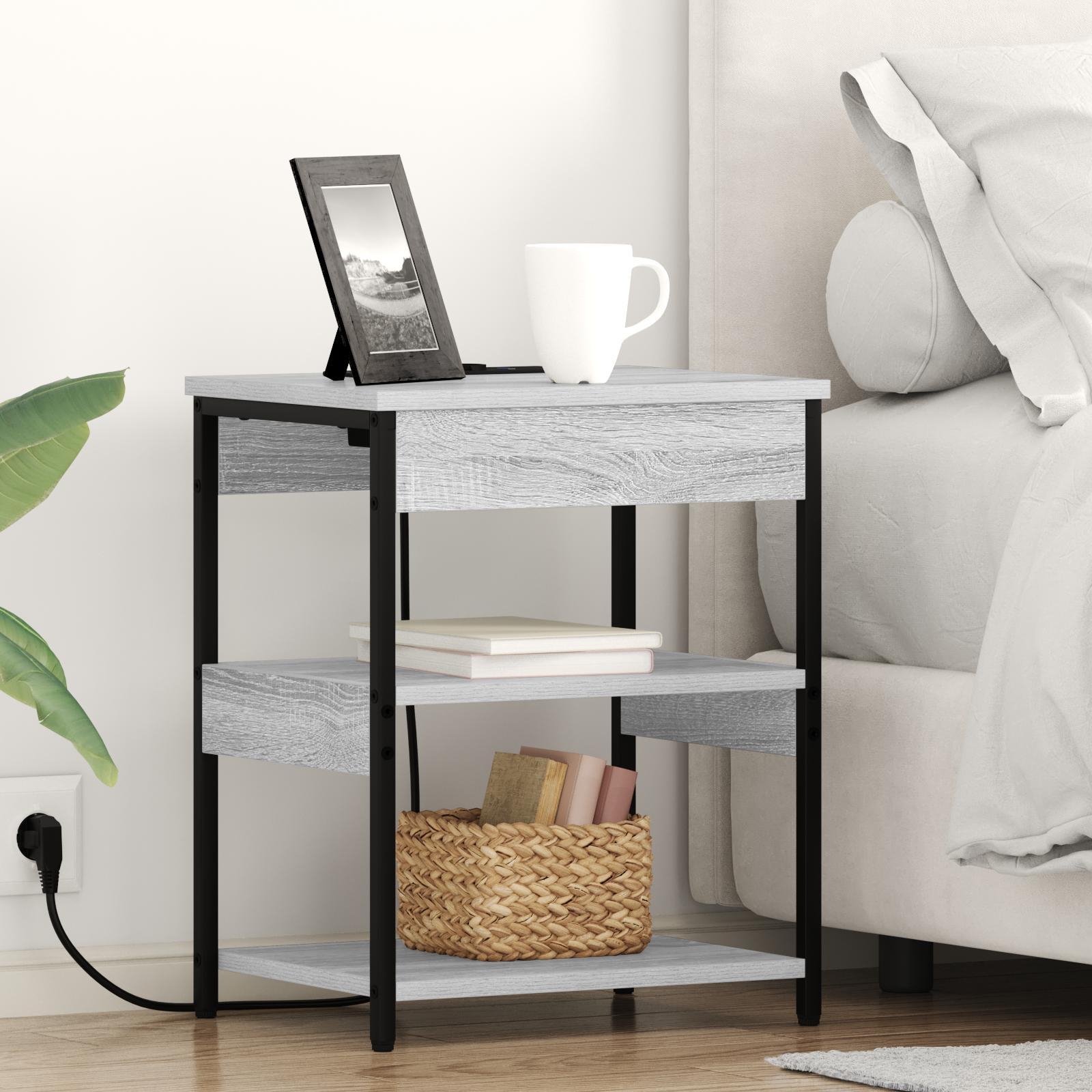 Natskab Grå sonoma-eg 41 x 31 x 51 cm Konstrueret træ