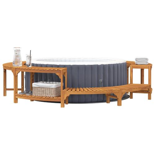 Spabad Omkransninger Brun Ø255 cm