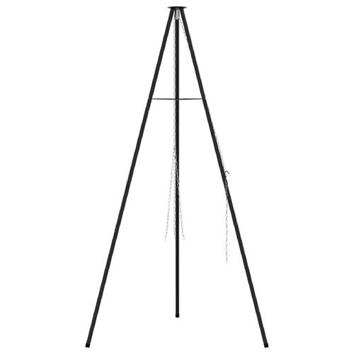 Lejrmadlavning Tripod 150 cm Højde Stål