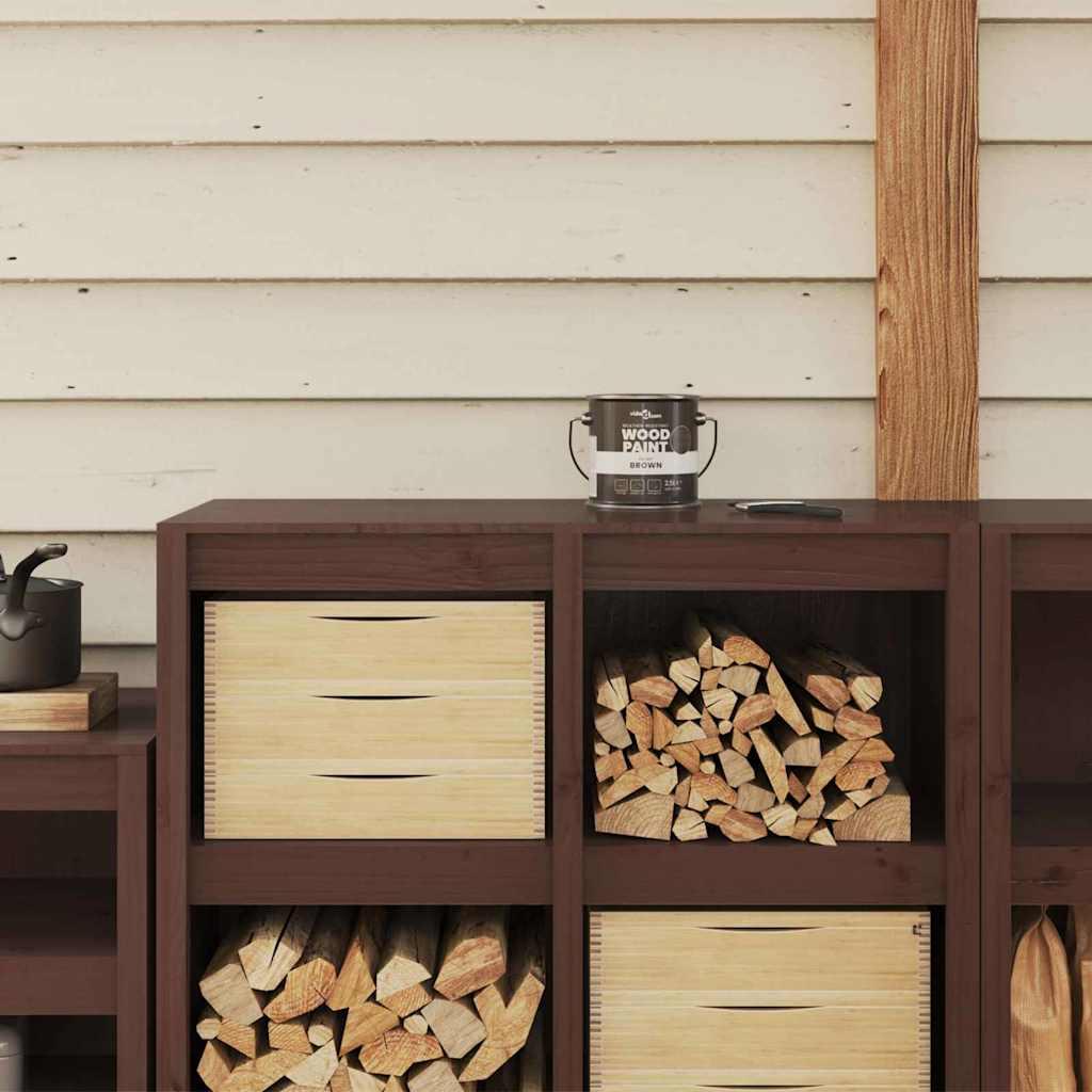 Træmaling Brun 2.5 L