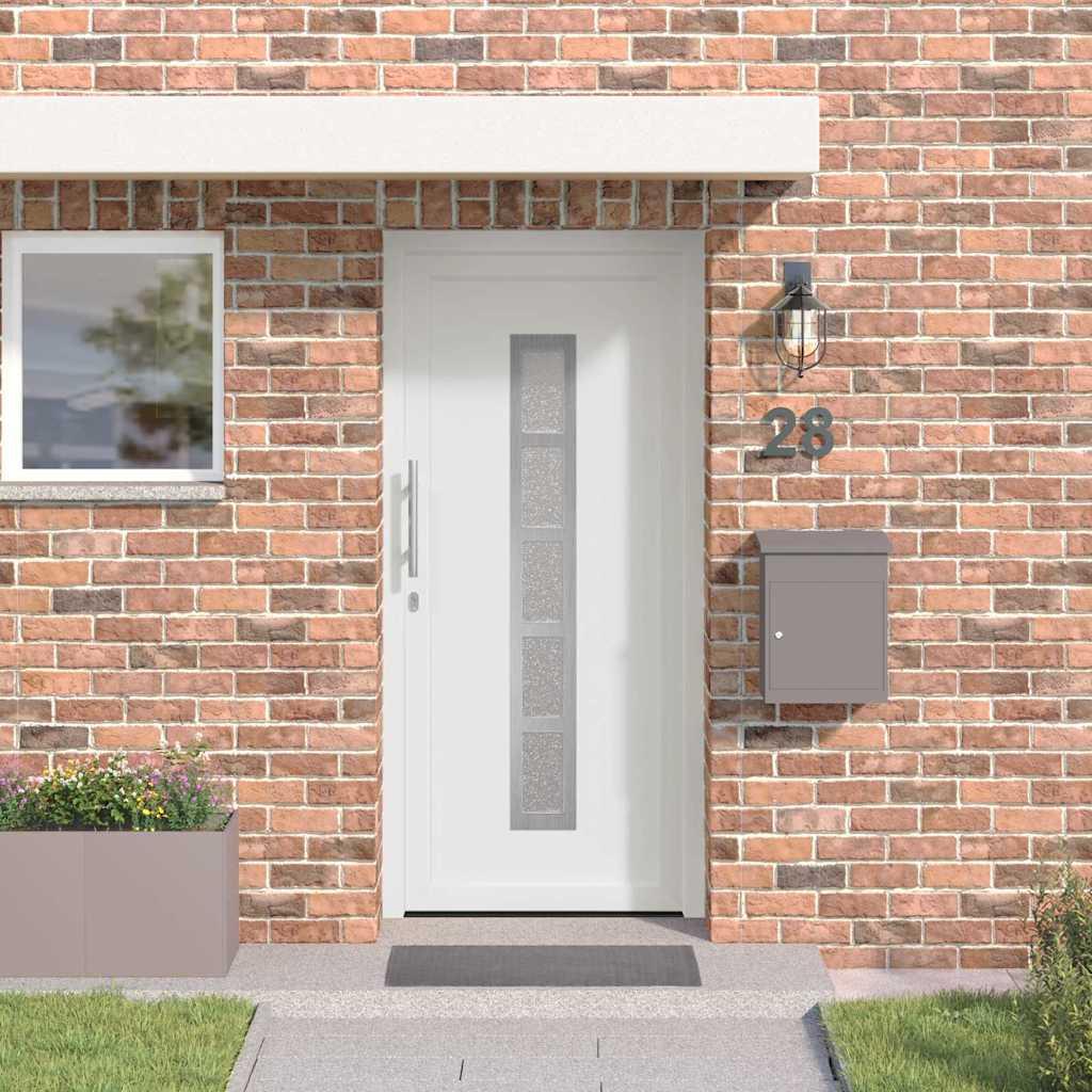 Hoveddør Hvid PVC