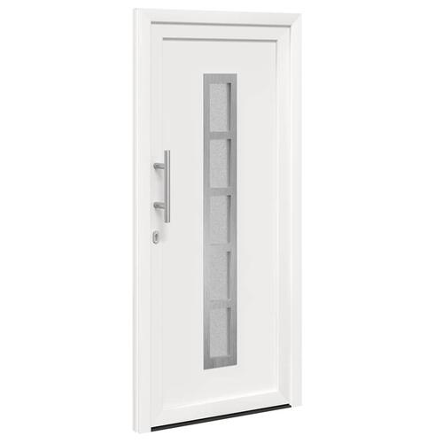 Hoveddør Hvid 98 x 208 cm PVC