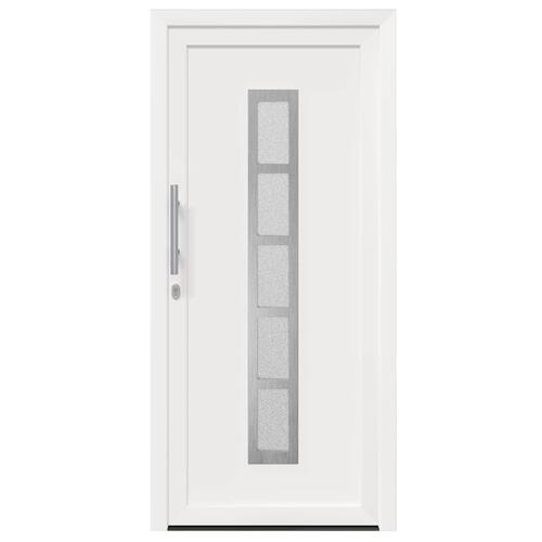 Hoveddør Hvid 98 x 208 cm PVC