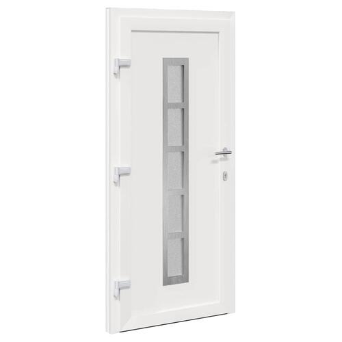 Hoveddør Hvid 98 x 208 cm PVC