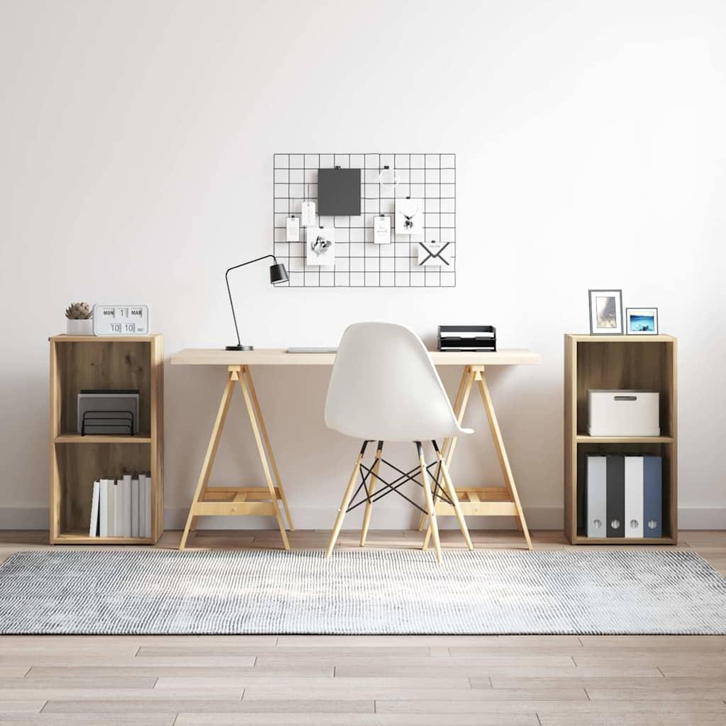 TV-møbelsæt 2 stk Artisan Egetræ 37 x 35 x 107 cm