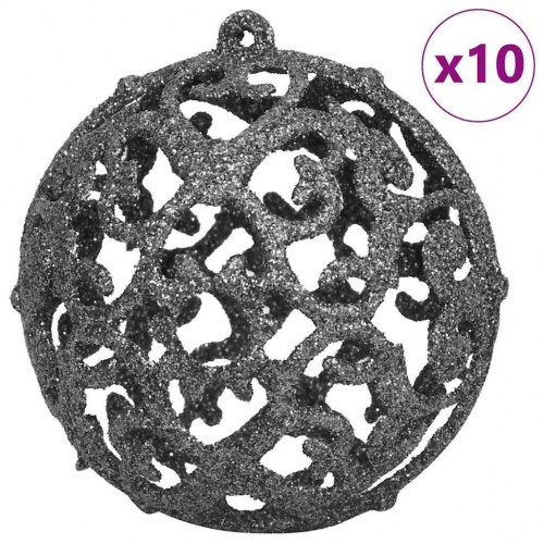 Juletræ with Decorative String Lights Grøn 210 cm PVC