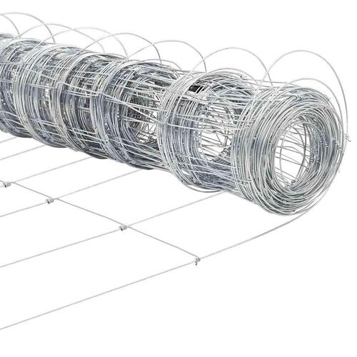 Markhegn 1x25 m Galvaniseret Stål&& Hegn Stænger 13 stk Ø32 mm 150 cm Galvaniseret Stål