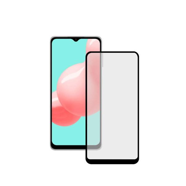 KSIX hærdet glas skærmbeskytter til Samsung Galaxy A32 - Full Glue 2,5D, sort