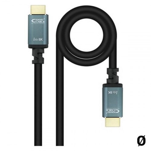 NANOCABLE HDMI-kabel 8K Ultra HD - Sort, 2 m