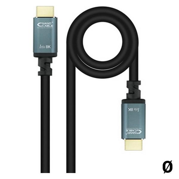 NANOCABLE HDMI-kabel 8K Ultra HD - Sort, 2 m