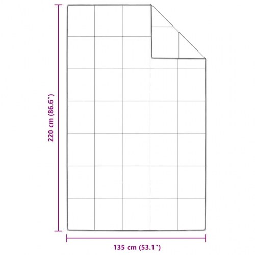 Tæpper & dyner Hvid 135 x 220 cm Dun