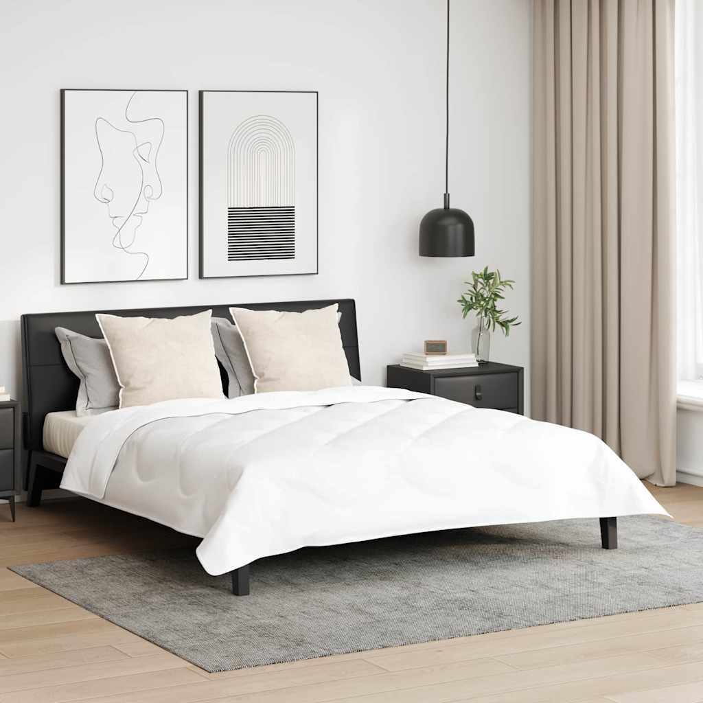 Puder Hvid 130gsm 100% bomuld billede