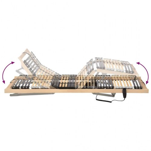 Elektrisk Lamelbund med 39 Lameller og 7 Zonere, 70x190 cm
