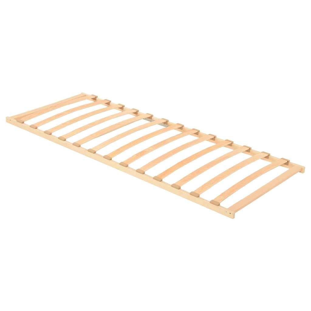 Lamelbund i massivt bøgetræ 70 x 190 cm brun