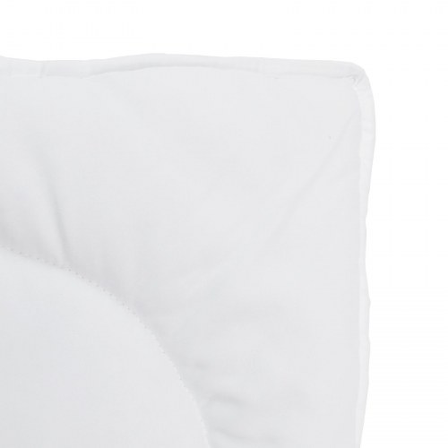 Årsdækkende dyne med pude - 220 × 140 cm, hvid microfiber