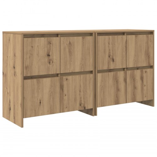 Skænke 2 stk. artisan eg 70 x 41 x 75 cm