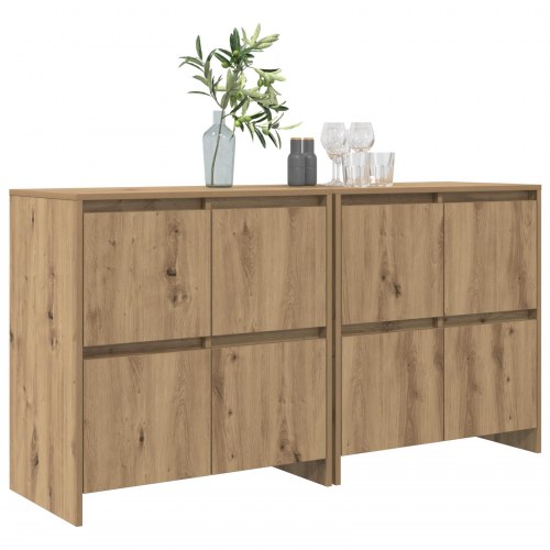 Skænke 2 stk. artisan eg 70 x 41 x 75 cm