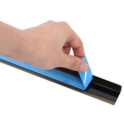 Trinkantprofiler 10 stk. - brun, 67 x 3 x 2 cm, aluminium