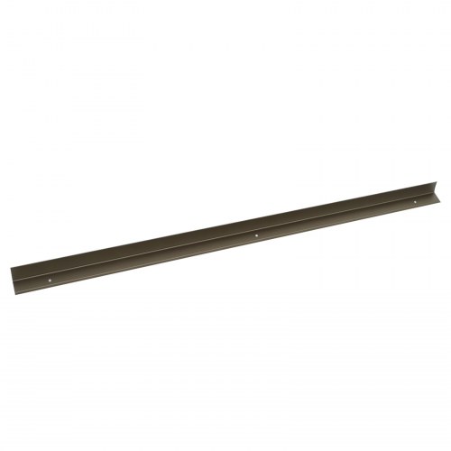 Trinkantprofiler - 10 stk aluminium, champagnefarvet 67 × 3 × 2 cm