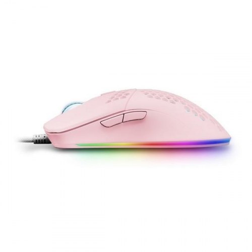 LED gaming-mus Mars Gaming MMAX RGB - Pink