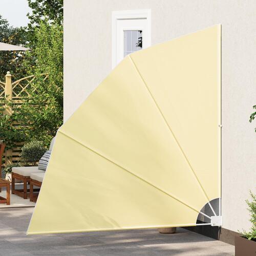 Balkon Afskærmning Sandfarvet 210 x 210 cm Stof