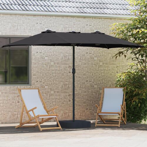 Havesol Sort 385 x 209 x 244 cm Stof