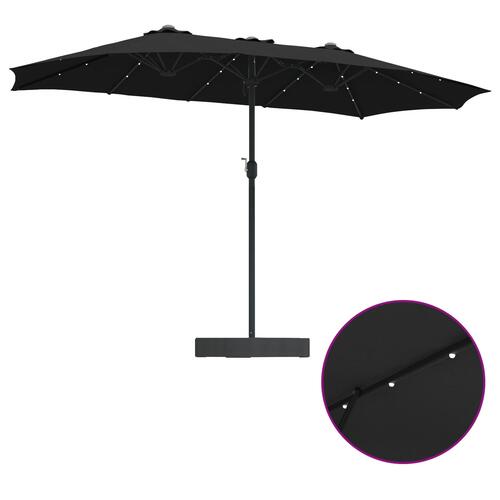 Havesol Sort 385 x 209 x 244 cm Stof