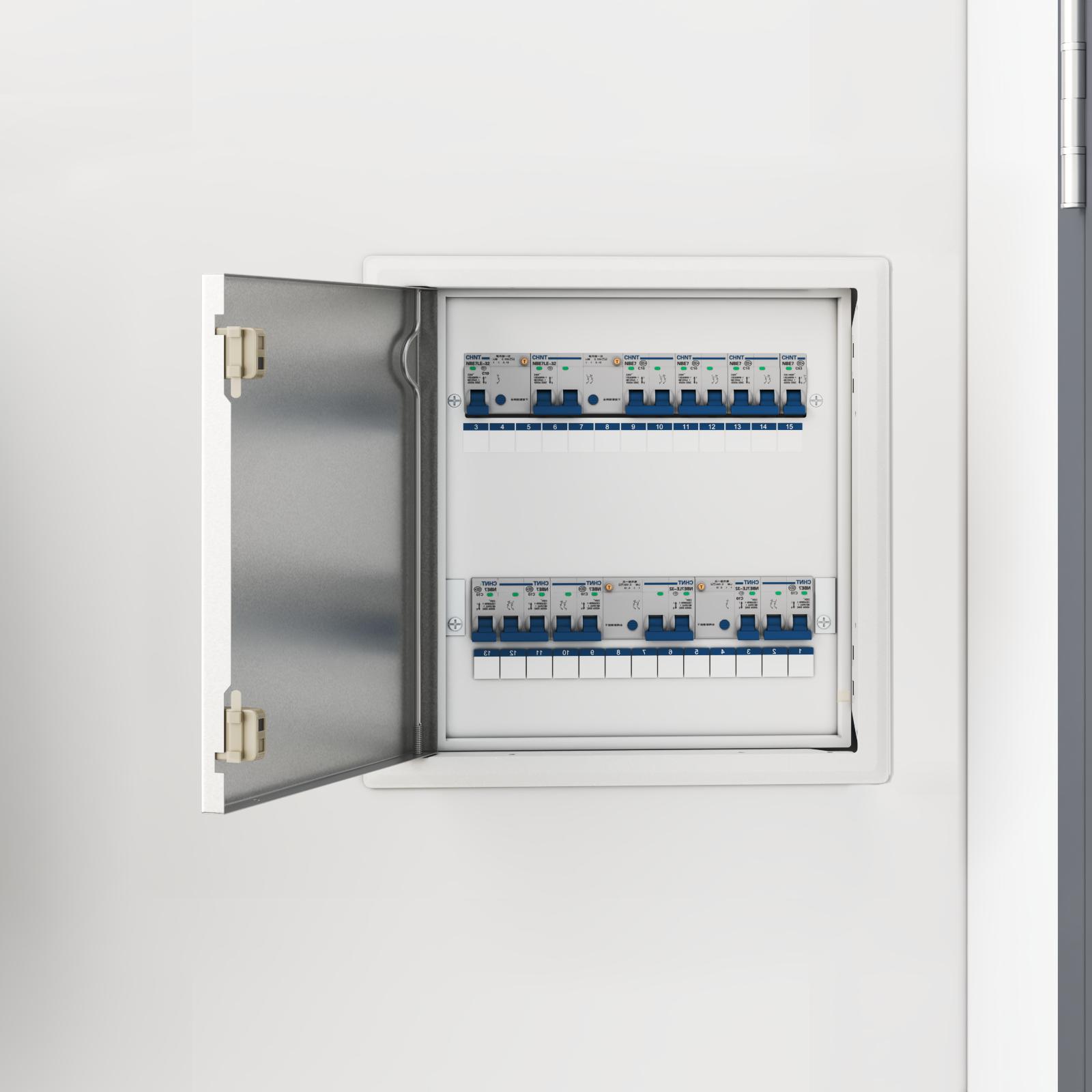 Adgangspanel Hvid 30 x 30 cm Stål billede