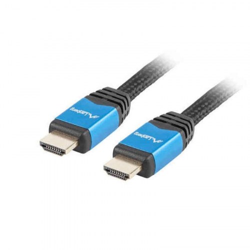 Lanberg HDMI-kabel 3 m - Sort, 4K Ultra HD, han/han