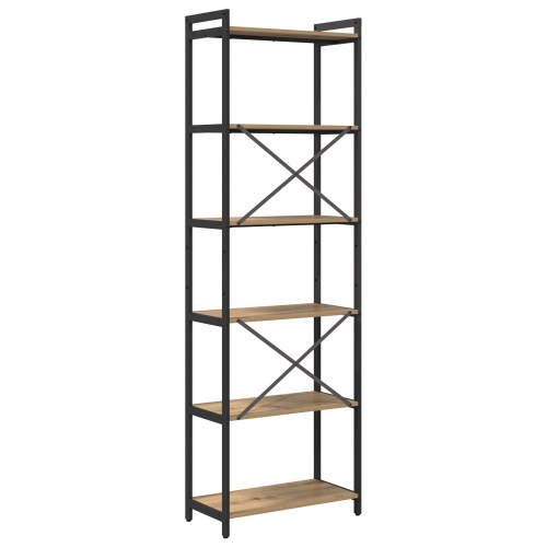 Bogreol artisan eg 60 x 30 x 188 cm Konstrueret træ