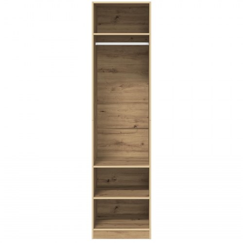 Garderobeskab med hylde artisan eg Konstrueret træ