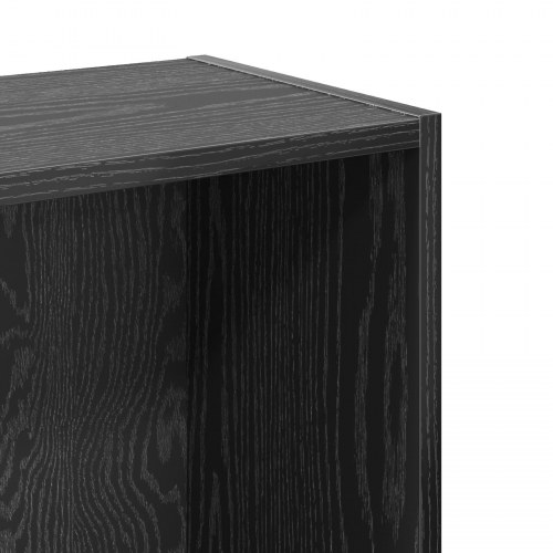 Bogreol 80 x 24 x 76 cm - sort eg