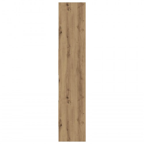Bogreol i artisan egetræ - 40 × 35 × 180 cm, konstrueret træ