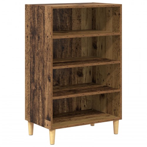 Opbevaringsskab i gammelt træ - 57 x 35 x 89,5 cm