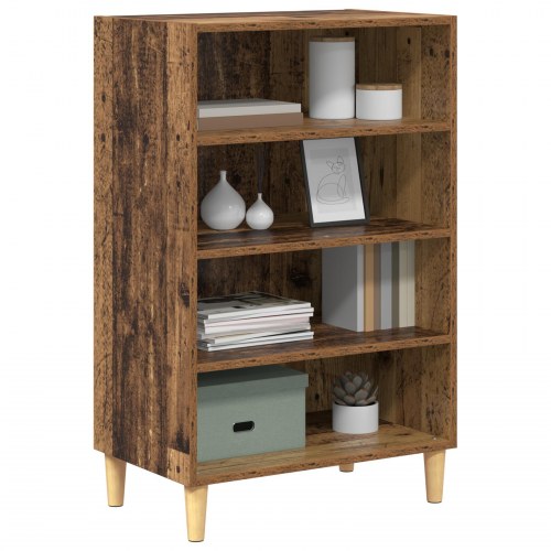 Opbevaringsskab i gammelt træ - 57 x 35 x 89,5 cm