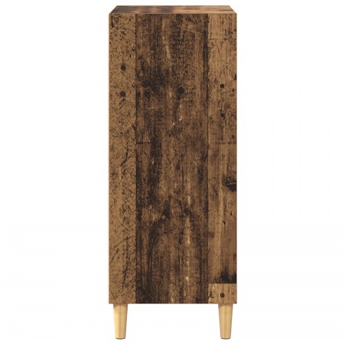 Opbevaringsskab i gammelt træ - 57 x 35 x 89,5 cm