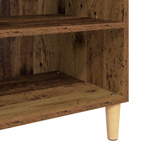 Opbevaringsskab i gammelt træ - 57 x 35 x 89,5 cm
